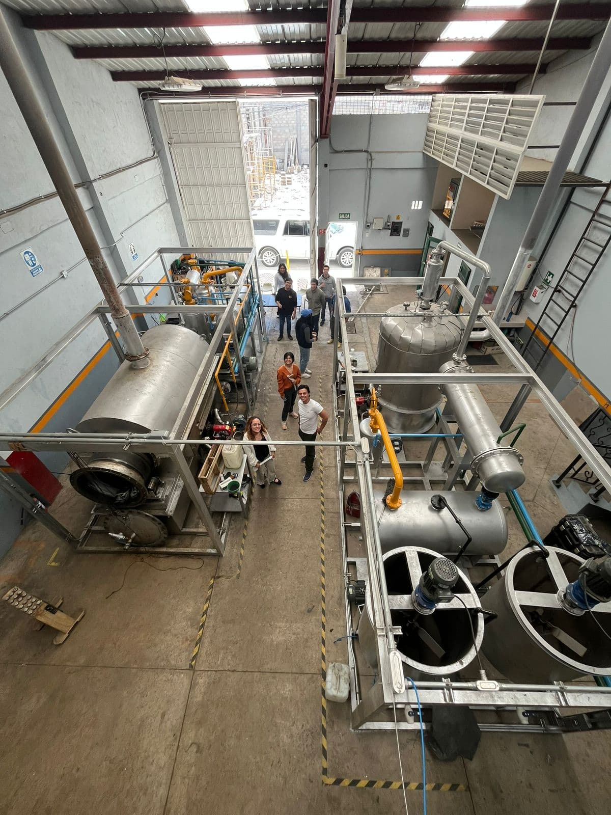 Planta de reciclaje químico EcoNova